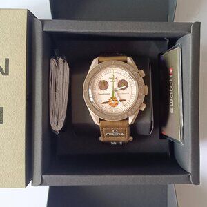 Swatch x Omega Mission to Saturn